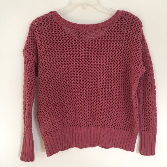 American Eagle Cotton Wool Blend Cable Swe… - Picture 4 of 5